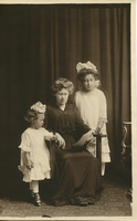 Lena Betz with Anna Marie and Betty, date unknown
