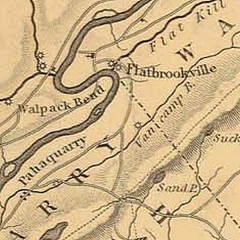 1833 Gordon survey map