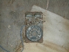 Telephone inside the Depue farmhouse